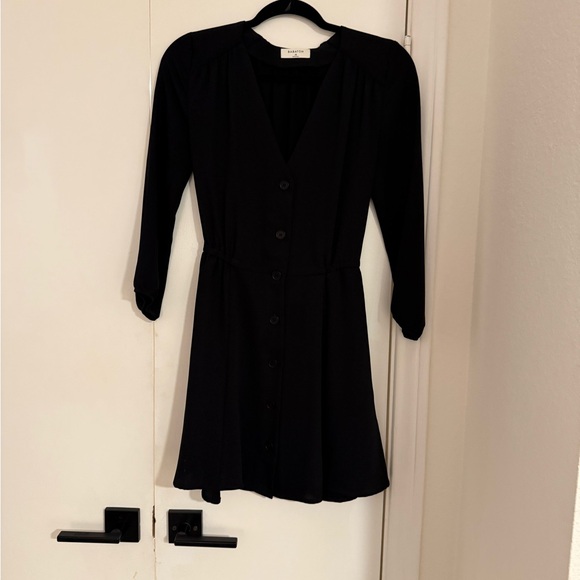 Aritzia Babaton Black Long Sleeve Dress - Picture 1 of 5